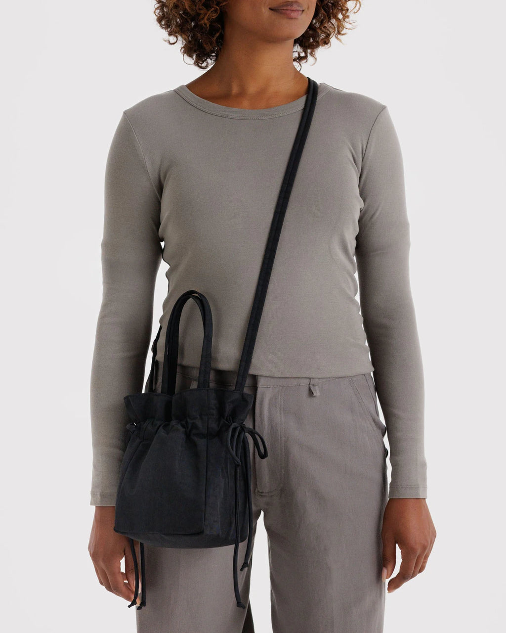 BAGGU Nylon Drawstring Bag