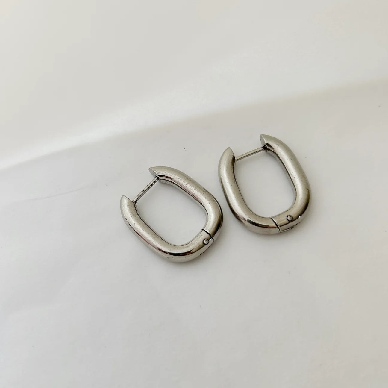 Astra Silver Hoops