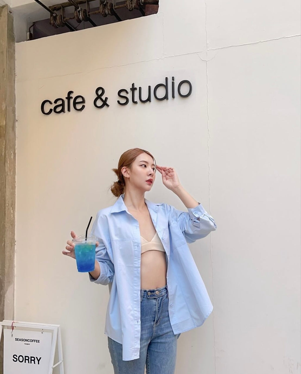 Oversized Button Down