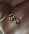 18k Gold Hoop Earrings