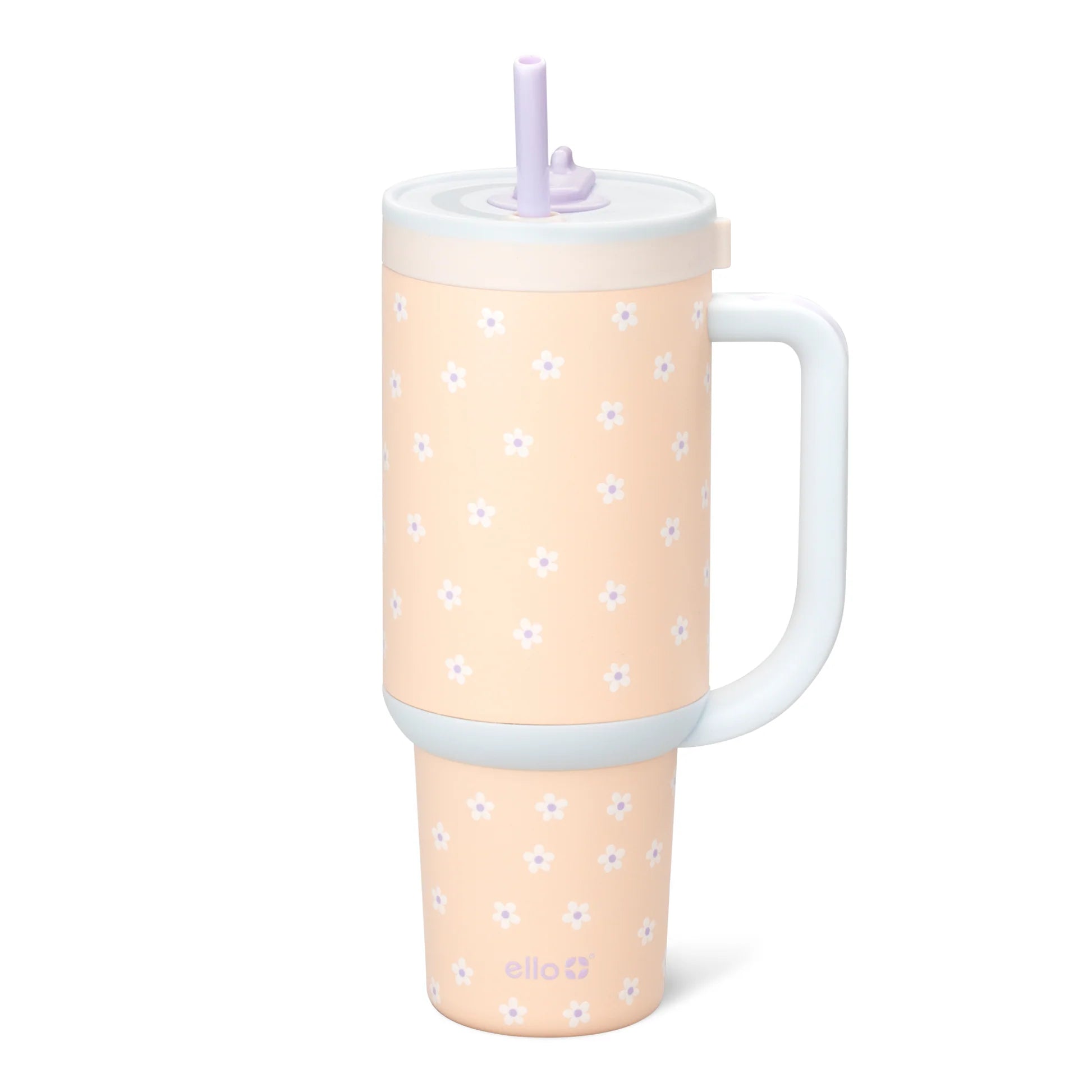 Ello Oasis Stainless Steel Tumbler Daisy 30oz