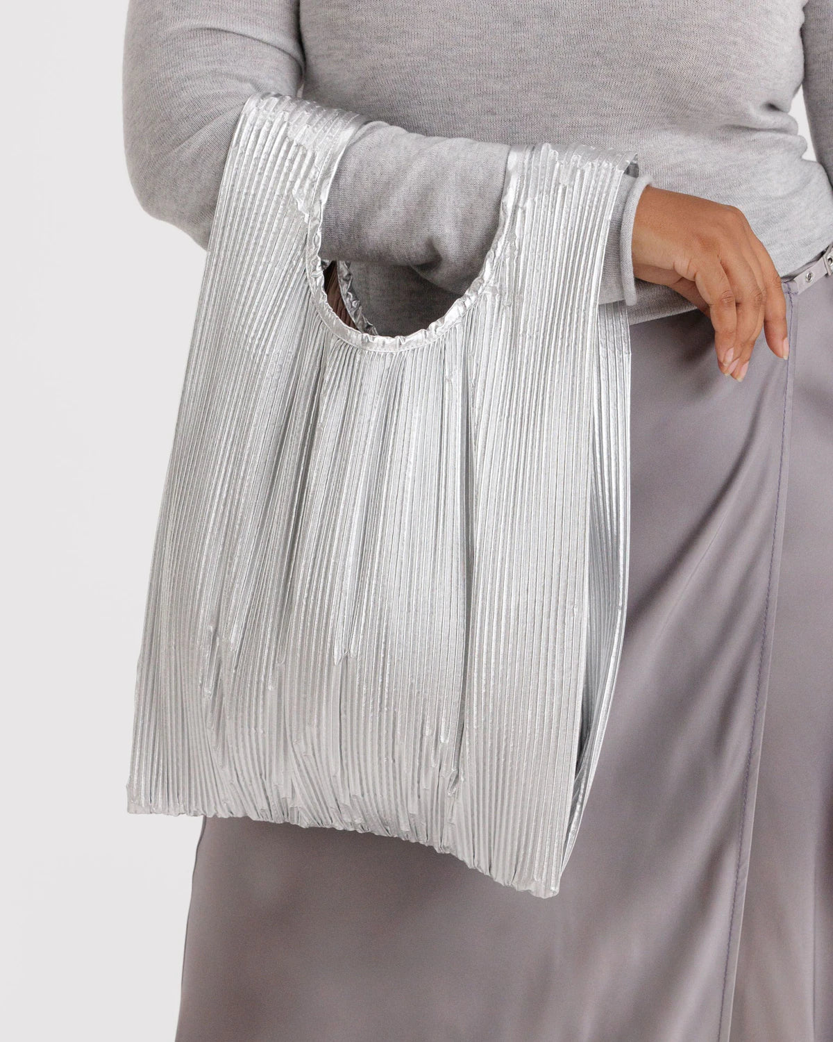 BAGGU Pleated Bag