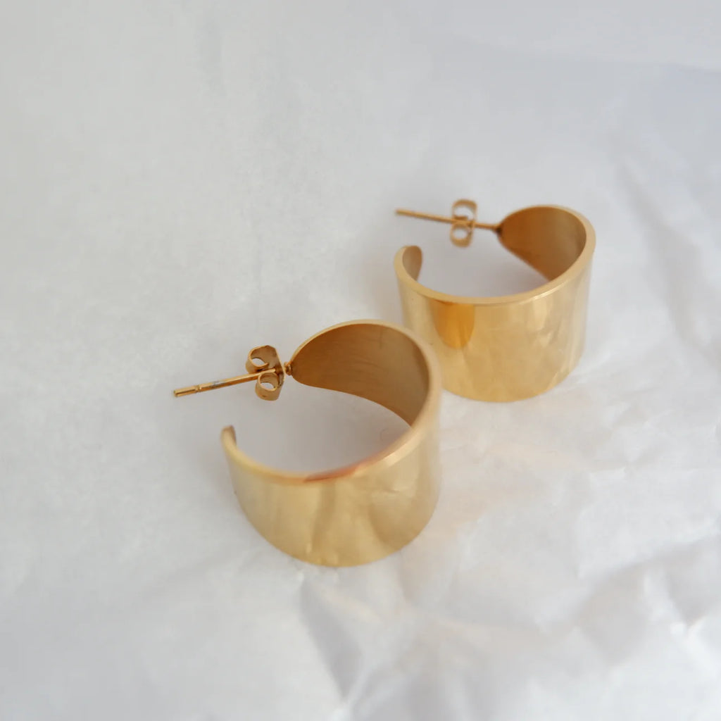 Arya Gold Hoops